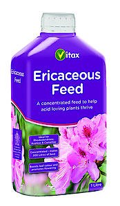Vitax Liquid Ericaceous Feed Highly Concentrated 1 Litre=300 Litre