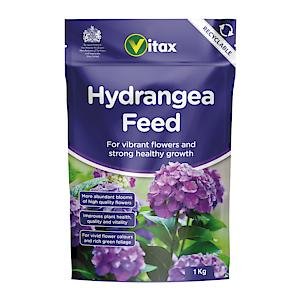 Vitax Hydrangea Feed Added Magnesium and Iron Reasealable Pouch 1kg