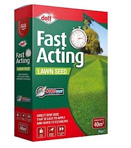 Doff Fast Acting Lawn Seed with Procoat- 1kg