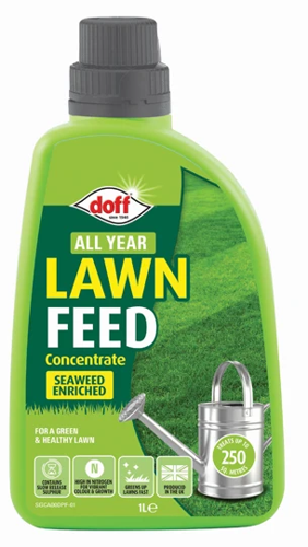 Doff All Year Lawn Feed Highly Concentrated Liquid 1L = 250m2 RTU Feed