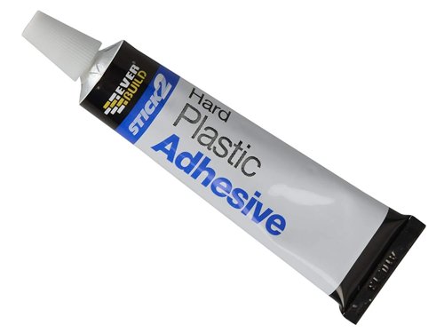 Everbuild Stick2 30ml Clear Hard Plastic Adhesive for Strong Bonds