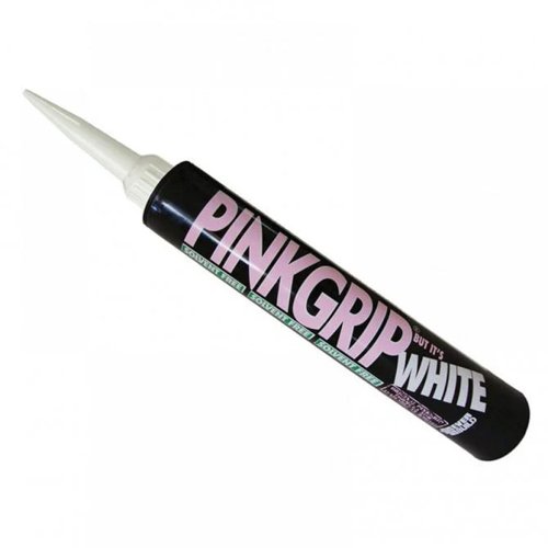 Everbuild Pinkgrip Solvent Free Dries WHITE 380ml Cartridge