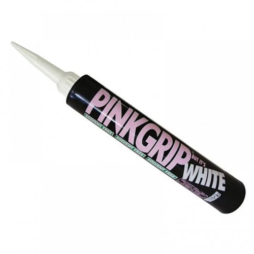 Everbuild Pinkgrip Solvent Free Dries WHITE 380ml Cartridge