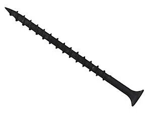 Forgefix Drywall Screws Coarse Thread 3.5 X 25Mm Black Phosphate Box 200