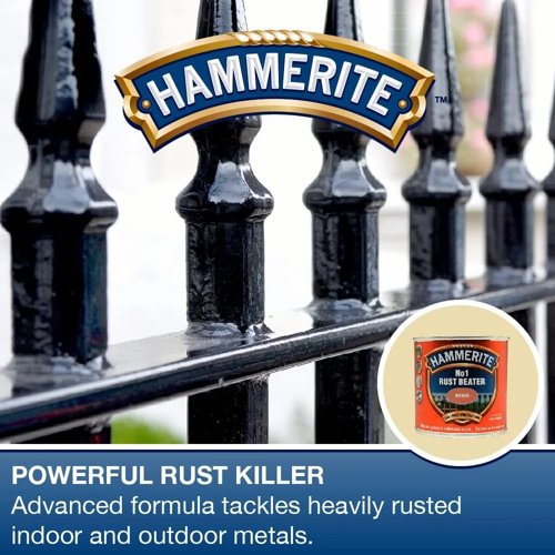 Hammerite No.1 Rust Beater Direct to Rust 250ml Beige