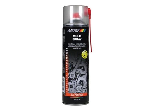 Motip Multi Spray Universal Lubricant 1 x 500ml Aerosol