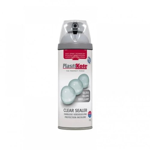 Plastikote 400Ml Twist And Spray - Clear Gloss 400Ml