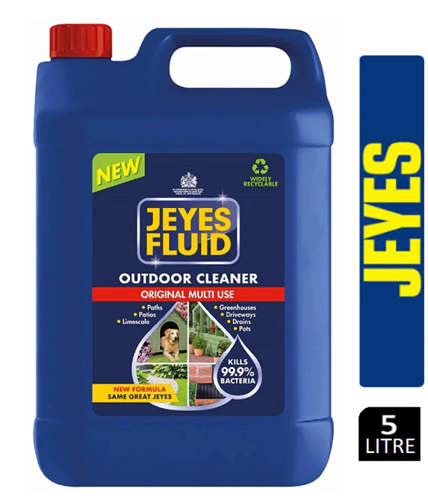 Jeyes Fluid Outdoor Disinfectant 5 Litre {New Pack} - PACK (4)