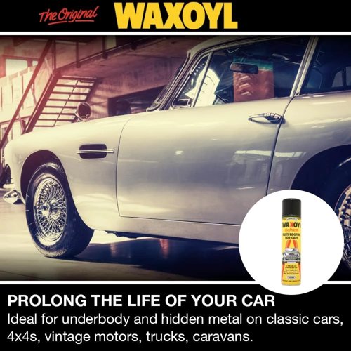 Waxoyl Car Underseal And Rust Proofing 1 x 400ml Spray Can