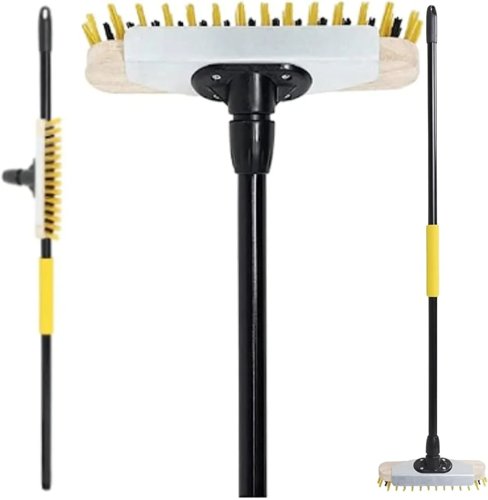Bulldozer 11” Deck Scrub Brush with handle