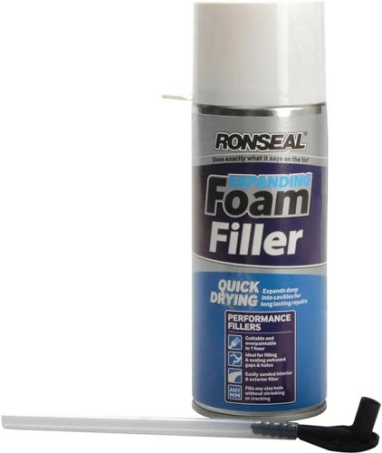 Ronseal Expanding Foam Quick Dry Interior and Exterior use 1 x 300ml