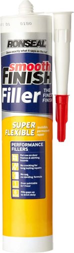 Ronseal 36560 Smooth Finish Super Flexible Filler Cartridge 300 Ml