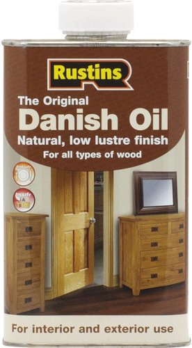 Rustins Original Danish Oil Interior & Exterior 1 Litre