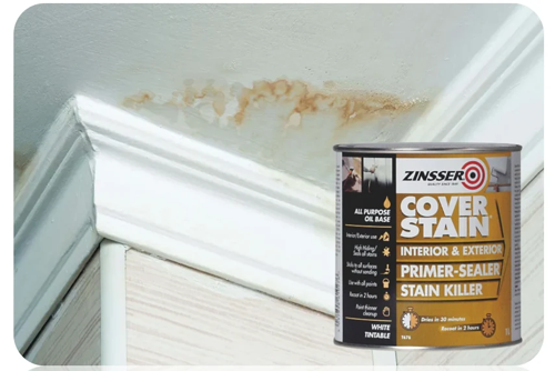 Zinsser Cover Stain Primer & Sealer Interior and Exterior 1 Litre