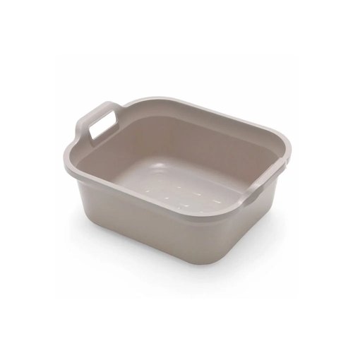 Addis Large 10L Washing Up Bowl With Handles In Light Mushroom