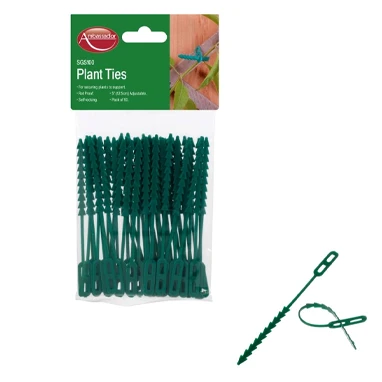 Ambassador Adjustable Plant Ties 12.5cm Pack 50's