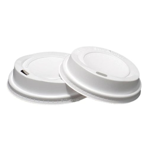 7-9oz Squat Sip Through White Lids 100