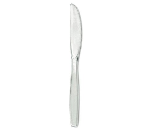 Plastic Premium Clear Knives 100's