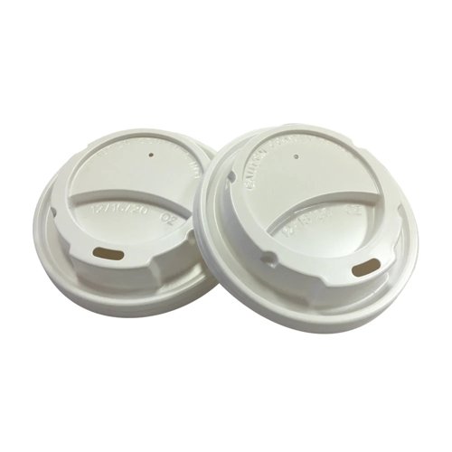 Belgravia 10oz - 16oz White Sip Through Lids 100s - PACK (10)