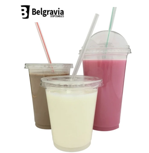 Belgravia Disposables 10oz Plastic Smoothie Cups 50's