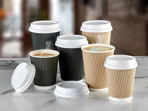 Belgravia 12oz Triple Walled Kraft Ripple Paper Cups 25's