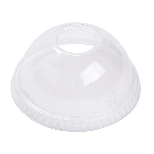Belgravia 16oz -20oz Domed Smoothie Cup Lids with Hole 100's