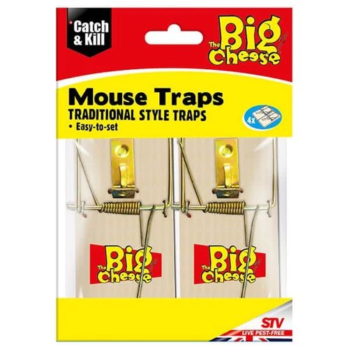 Big Cheese Traditional Style Traps 4 Pack (STV040)