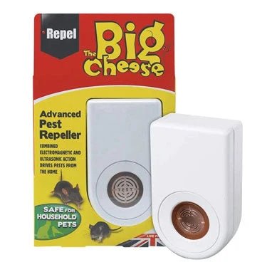 The Big Cheese Advanced Pest Repeller Humane & Ultra-Sound Rats & Mice (STV789)