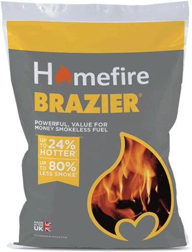 Brazier Homefire Smokeless Coal 10kg Bag