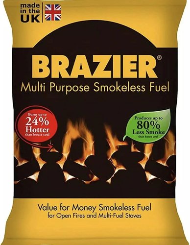 Brazier Homefire Smokeless Coal 10kg Bag