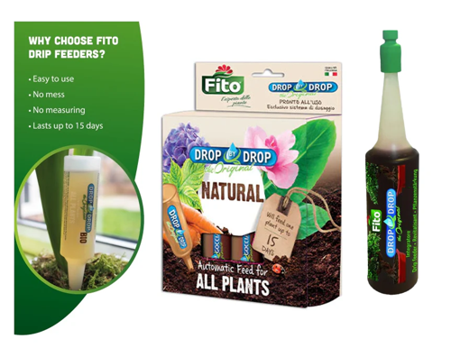 Fito Natural All Plants Automatic Drip Feeders Plant Food 5 Pack - PACK (12)