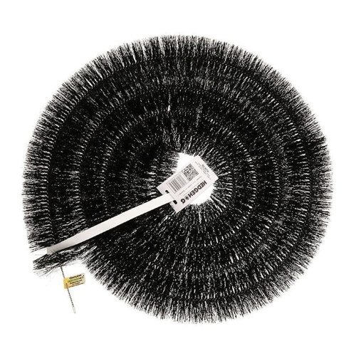 Hedgehog Black Gutter Brush 4m x 100mm