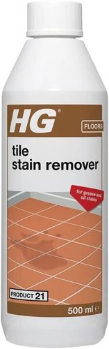 HG Tile Stain Remover Kitchen, Bathroom Tile and Grout Remover Product 21 500ml