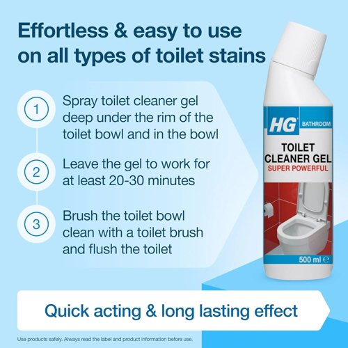 HG Cleaner Gel Hygienic Toilet Gel 500ml