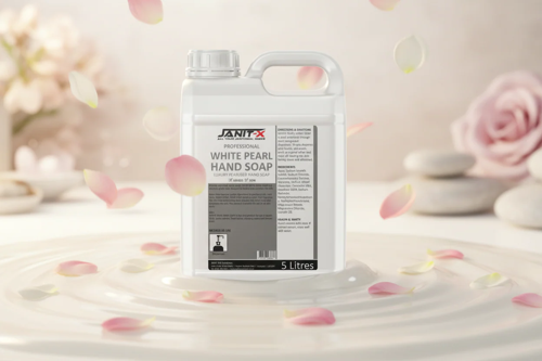 Janit-X Professional Luxury White Pearlized Hand Soap 5L Refill Bottle