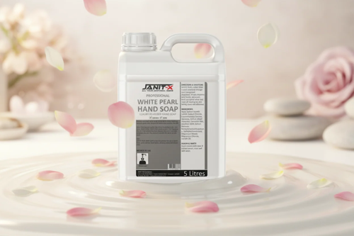 Janit-X Professional Luxury White Pearlized Hand Soap 5L Refill Bottle