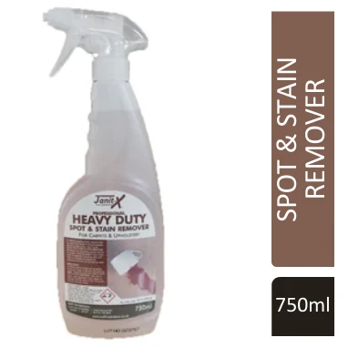Janit-X Professional Heavy Duty Spot & Stain Remover 750ml Carpet & Upholstery.