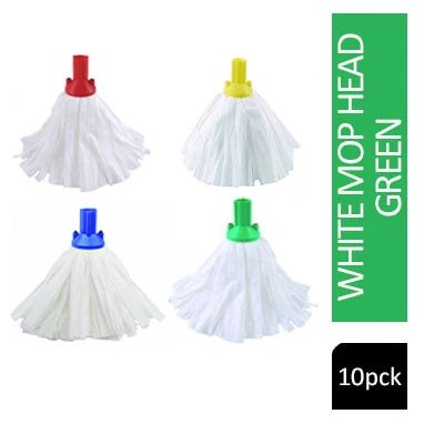 Janit-X Cloth Socket Mop Head Green