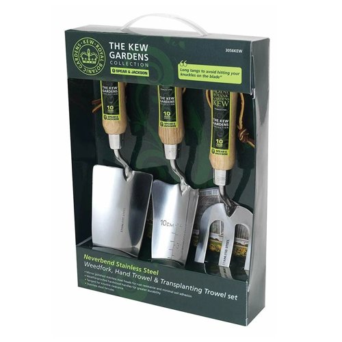 Spear & Jackson Kew Gardens 3056KEW Stainless Steel Hand Tool Gift Set