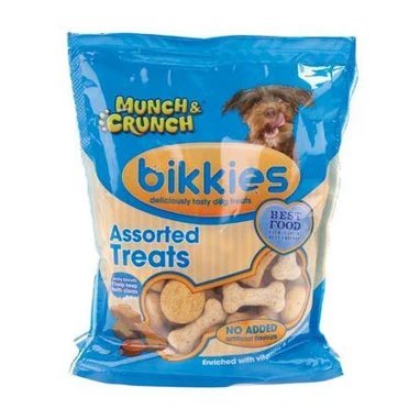 Munch & Crunch Dogs Bikkies Assorted Treats 350g