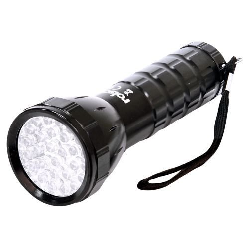 Rolson Aluminium Torch With Batteries 28 LED