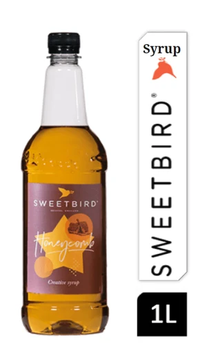 Sweetbird Honeycomb Coffee Syrup 1litre (Plastic)