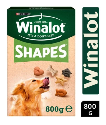 Winalot Dog Treats Shapes Dog Biscuits 800g