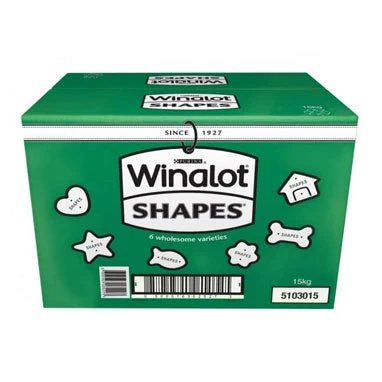 Winalot Dog Treats Shapes Dog Biscuits 15kg