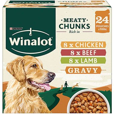 Winalot Perfect Portions in Gravy 24 x 100g