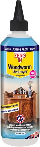 Zero In Woodworm Destroyer – 250Ml