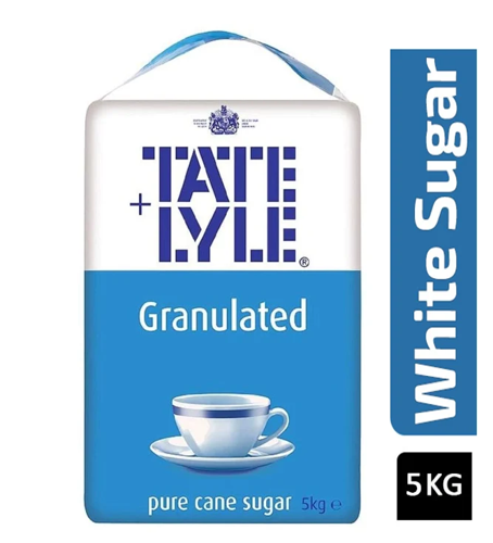 Tate & Lyle Granulated White Sugar Paper Bag 5kg