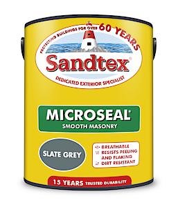 Sandtex Ultra Smooth Masonry Paint 5L Slate Grey