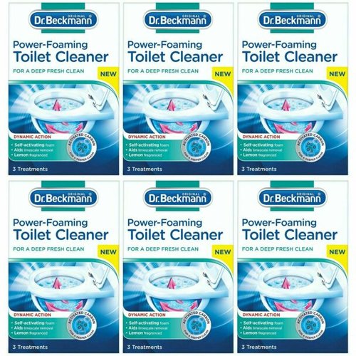 Dr. Beckmann Power-Foaming Toilet Cleaner 3x100g - PACK (6)