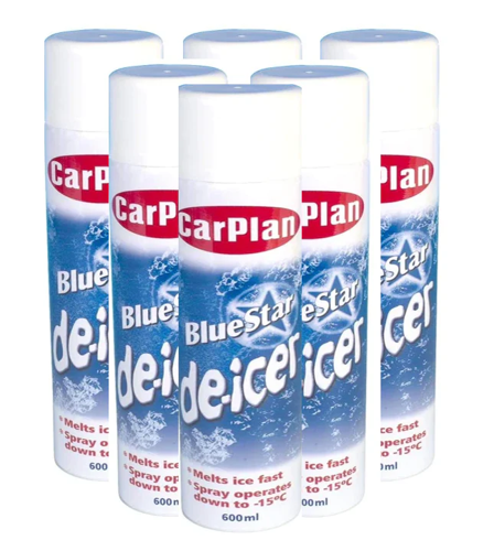 CarPlan Blue Star De-Icer 600ml - PACK (12)